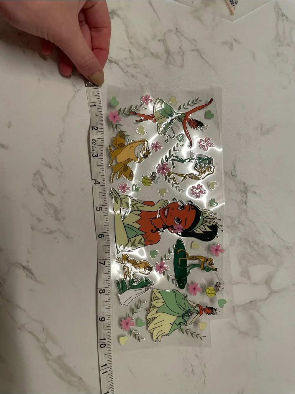 Tiana Decorative Sticker Cup Wrap - Picture 3 of 4
